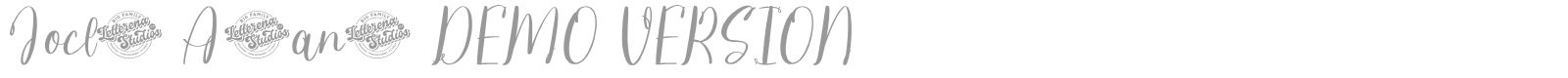 Joclin Ailanet font preview